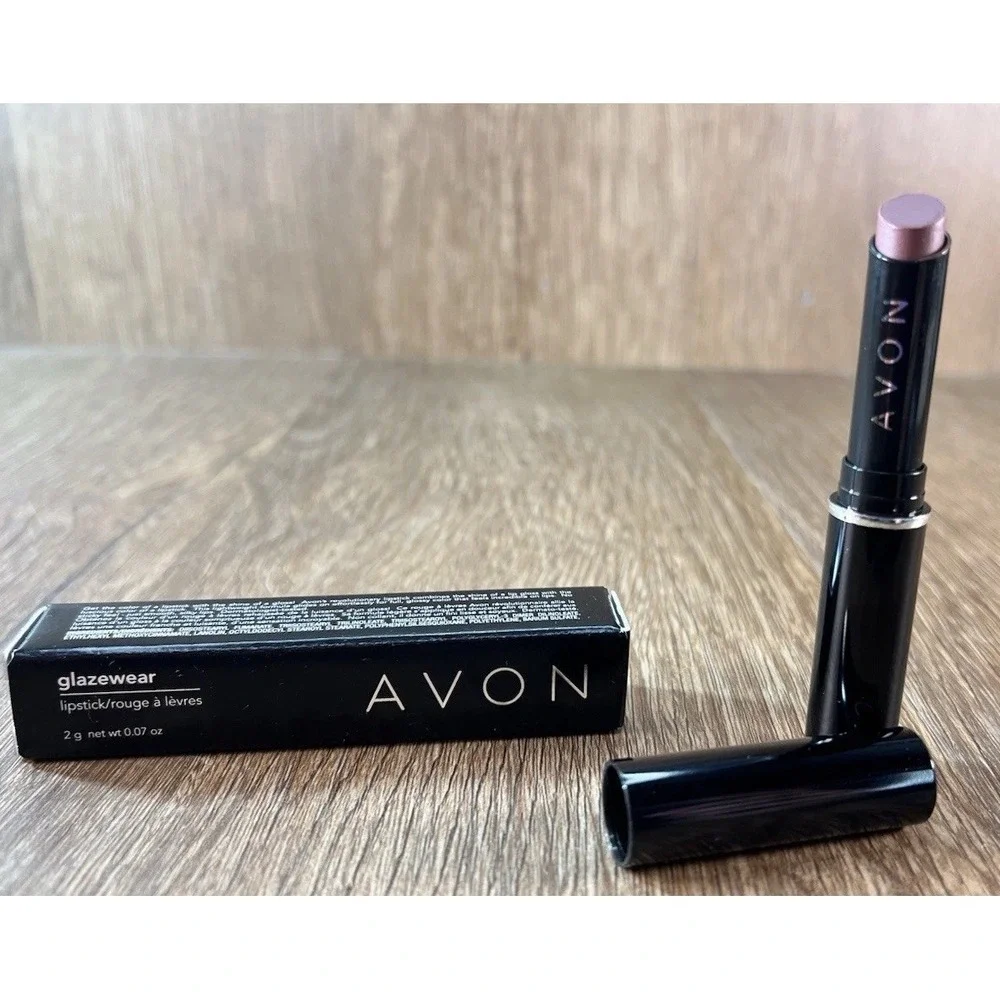 2EA Avon Glazewear Lipstick G585 Coco Rum Discontinued RARE NOS